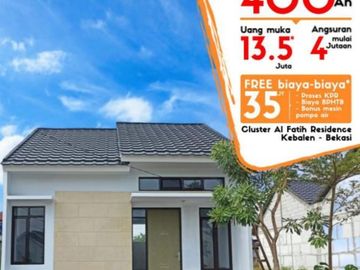 Cluster Al Fatih Residence dijual juga Kios Ruko Kebalen Bekasi