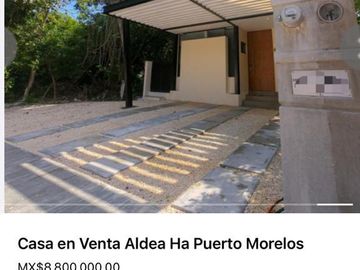 VENDO CASA EN ALDEA HA