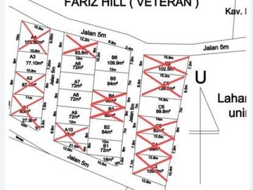 Dijual tanah kavling Strategis di Kedungmundu Tembalang dekat jalan raya