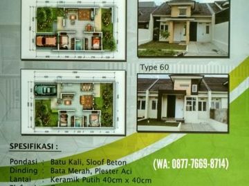 Rumah Tanpa DP Dekat Stasiun KA Cibinong Bogor