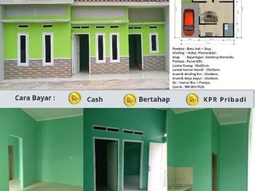 RUMAH ANTI BANJIRR DIJUAL DI CITAYAM DEKAT STASIUN