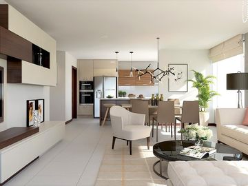 Vendo hermoso departamento de 3 dormitorios en Tumbaco, en proyecto en desarrollo.