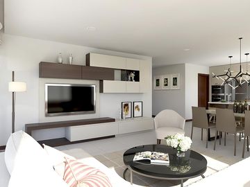 Vendo hermoso departamento de 3 dormitorios en Tumbaco, en proyecto en desarrollo.