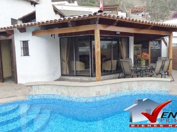 Casa En Venta Con Espectacular Vista Al Golf Terraza Amplia Con Bbq