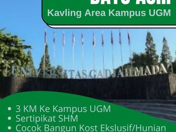 JL. KALIURANG KM 8,5: TANAH KAWASAN KOST DEKAT KAMPUS UGM