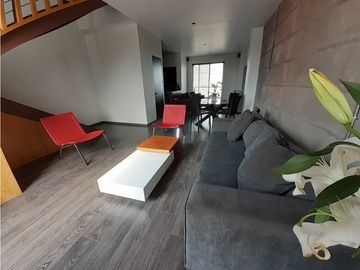 Departamento en amueblado en renta en colonia Nochebuena