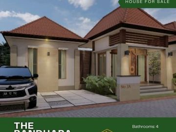 RUMAH CANTIK DESAIN ETNIK FULL FURNISHED DEKAT CANDI BOROBUDUR