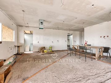 Casa en obra gruesa, Chicureo Centro, a pasos del Colegio Santa Cruz