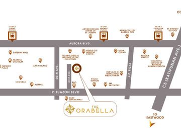 The Orabella, Resort Type 1BR Condo Avail Now! Located in QC
