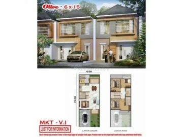 Rumah Golf Island PIK, uk 6x15, Kondisi Terawat, Siap Huni !!