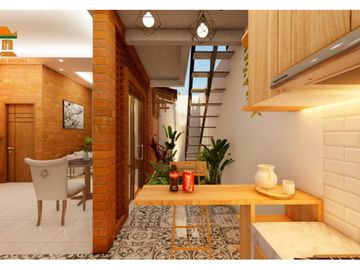 Rumah Cantik Klasik Modern, Ada Rooftop View Sawah Dekat Sleman