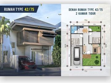 LANGSUNG BANGUN, Rumah Dijual Area Sidoarjo 240 Juta, Diamond Village Juanda 3