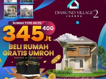 Terlengkap, Rumah Dijual Murah Di Sidoarjo Terbaru 345 Juta Diamond Village Juanda 2