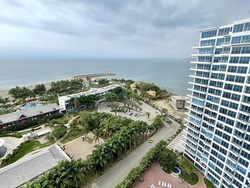 Punta Centinela, se vende departamento vista al mar con 2 dormitorios (Torre 2000), inversión de alta rentabilidad.
