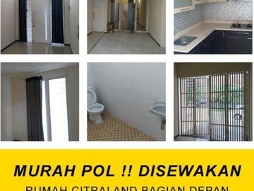 Rumah Citraland Depan Cluster Maxwell. Murah Semi Furnished