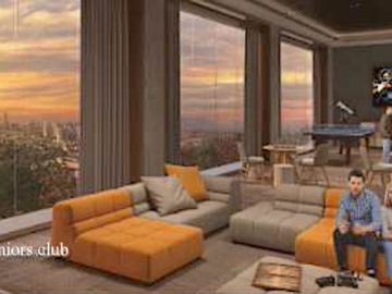 Apartamento con terraza, cuarto de tv, cuarto de servicio con baño, alberca, gim