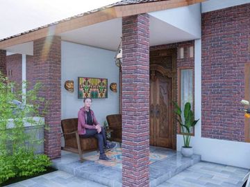Rumah Klasik Modern di Prambanan