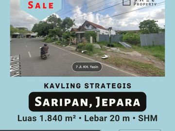TANAH STRATEGIS JEPARA KOTA DEKAT JALAN PEMUDA