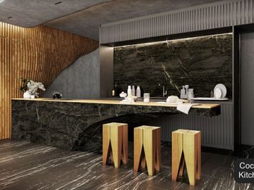 Departamento frente al mar, con jardín, alberca frente al mar, diseño único
