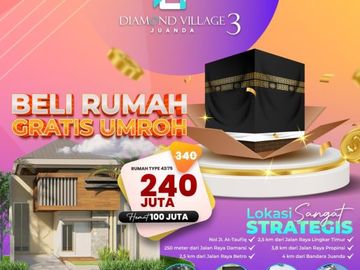 MURAH BANGET, Hub. 08213993----, Perumahan Damarsi Buduran 240 Juta, Diamond Village Juanda 3