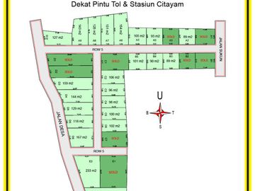 Diskon 25%, Kavling Murah Area Tajur Halang Bogor