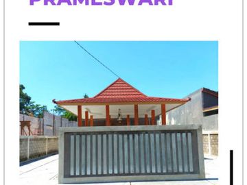 Perumahan Joglo Area Joho Ekslusif 1 Unit Siap Bangun