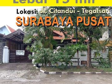 Rumah Citandui Tegalsari Dkt Darmo Diponegoro Surabaya Pusat