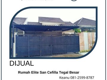 Dijual Rumah Elite San Cefilla Tegal Besar 3 Kamar Tidur