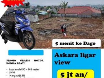 Dijual Tanah Kavling Siap Bangun Awiligar Cigadung Bandung