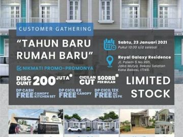 Rumah syariah di Bekasi, customer gathering