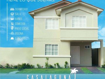 Venta de casa esquinera lista a estrenar en urb, casalaguna a pocos min. de Riocentro el Dorado - acepto Biess.