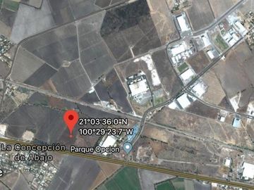SOBRE CARRETERA QRO-SLP, TERRENO INDUSTRIAL 6HAS,  en VENTA, $24,000,000 MX (SM)
