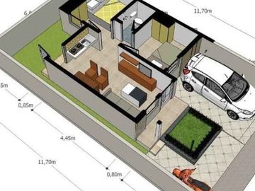 Rumah siap bangun free request desain dijual di jogja dekat kampus UMY