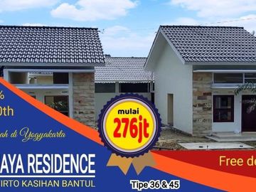Rumah siap bangun free request desain dijual di jogja dekat kampus UMY