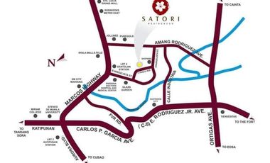 2 Bedroom Condo near Ortigas Satori Residences DMCI Homes