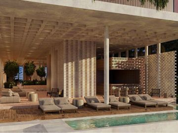 Penthouse Penthouse frente al mar alberca privada, pool bar, asadores, en venta