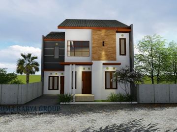 Rumah Siap Bangun Konsep Modern Type 80 Di Klaten