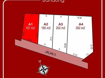 Kapling Udara Dingin View Bandung di Girimekar 1,9 Jt/M2