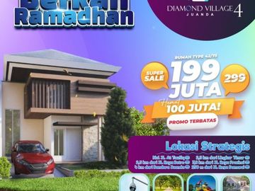Promo Ramadhan, Rumah Type 42 Harga Murah 199 Juta
