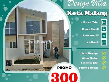 Rumah Villa Lokasi di Pusat Bisnis Kota Malang
