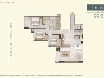 VENTA APTO SOBREPLANOS EXCLUSIVO SECTOR CAÑAVERAL. Cod V24158