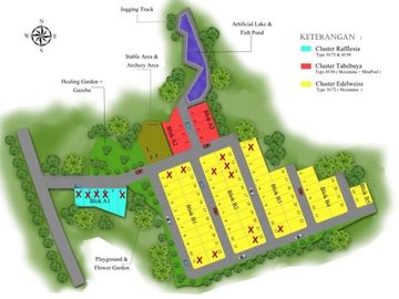 Rumah Cluster Rasa Villa di Ciampea, Bogor