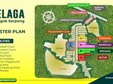 Perumahan Telaga Cluster Tondano dan Maninjau type 46/72