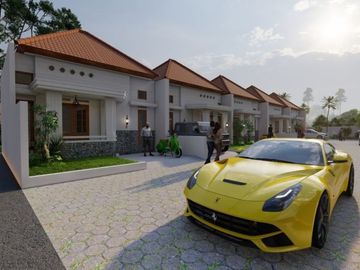 Jual Rumah Kolonial Type 36/70 Siap KPR Di Utara Kota Klaten
