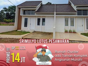 rumah Murah Pesawaran lingkungan asri dan view gunung