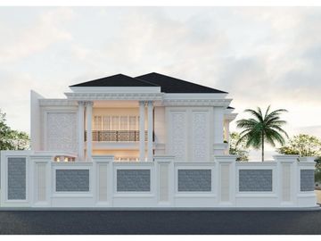 di jual rumah mewah full interior dan isi di jalan cemarah kipas komplek pemda pekanbaru