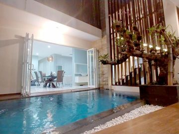 Rumah 2 Lantai + Kolam Renang Luas 251 Borobudur Sukarno Hatta