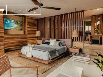 Departamento llave en mano de entrega inmediata en Tulum