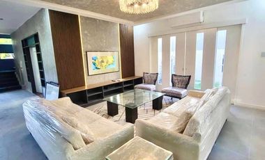 Savor Elegance: Ayala Alabang Village - For Rent, 5 Bedroom Modern House, Fully Furnished. Embrace luxury living with a pool and 4-car garage. Act fas