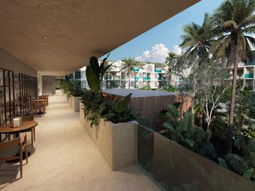 Departamento en Tulum totalmente amueblado.
